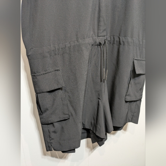 Athleta Sutton Romper In Black Size 6 Commute‎ Travel Active Lightweight - Picture 2 of 7